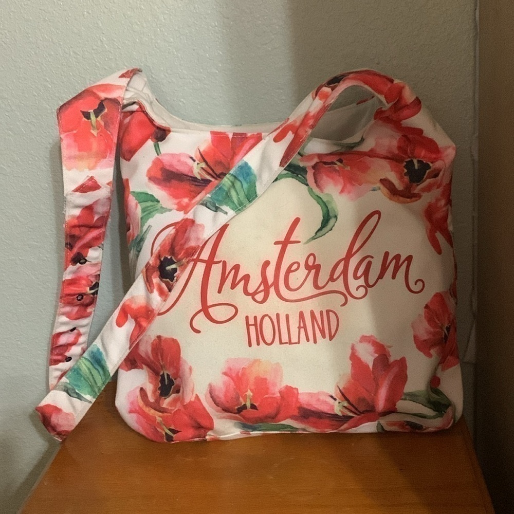 Amsterdam Holland cloth tourist bag - Picture 9 of 11